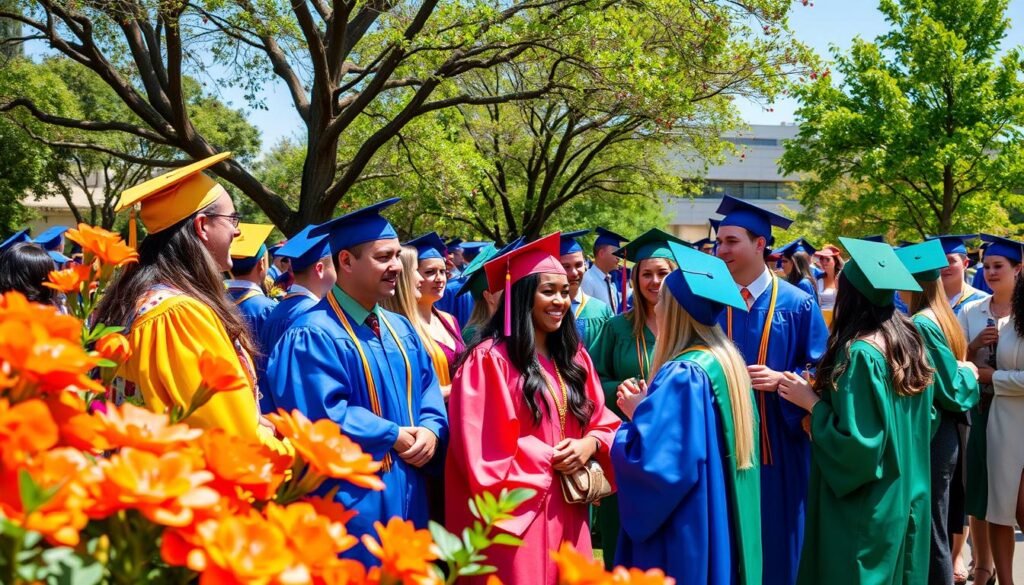 networking at commencement