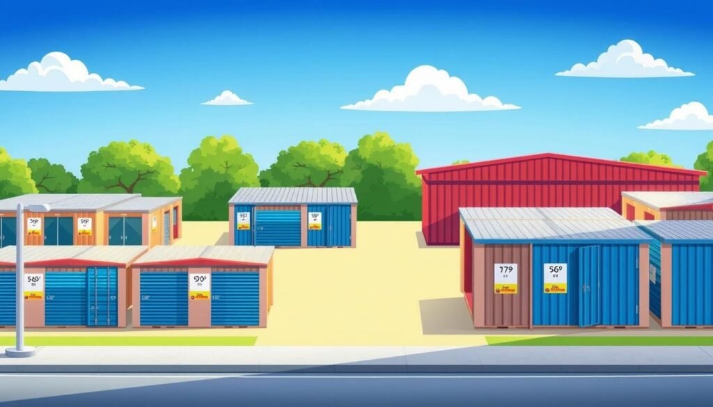 storage unit rates