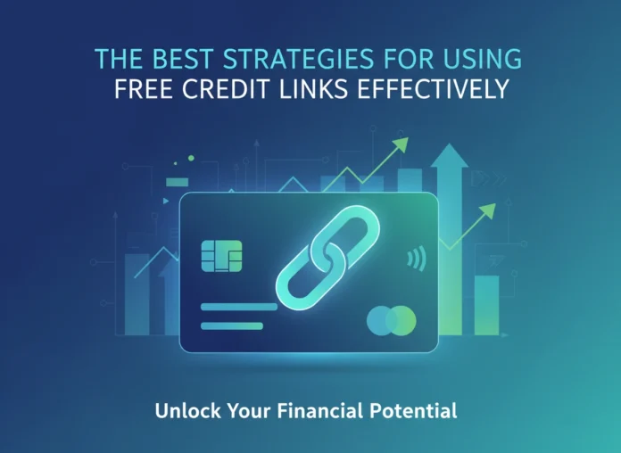 The Best Strategies for Using Free Credit Links Effectively