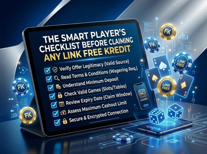 The Smart Player's Checklist Before Claiming Any Link Free Kredit
