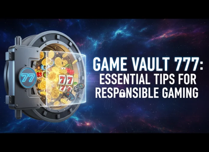 Game Vault 777: Essential Tips for Responsible Gaming