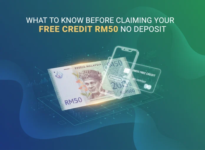 What to Know Before Claiming Your Free Credit RM50 No Deposit