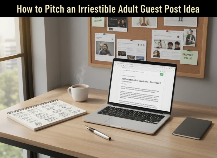 How to Pitch an Irresistible Adult Guest Post Idea