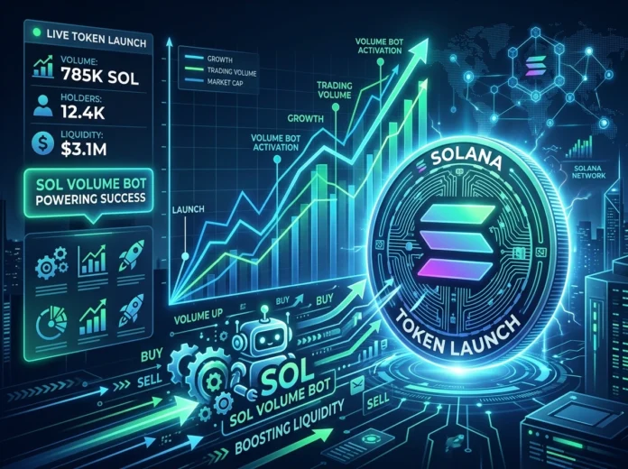 Why Every New Token Needs a Sol Volume Bot Before Launch