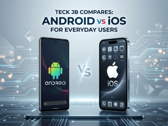 Teck JB Compares: Android vs iOS for Everyday Users