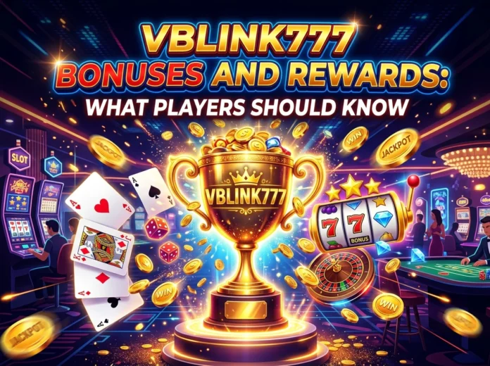 Vblink777 Bonuses and Rewards: What Players Should Know